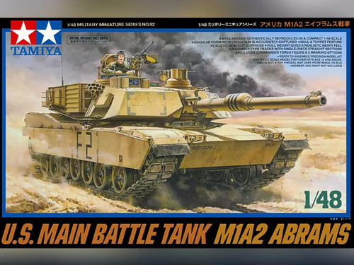 Tamiya char américain m1a2 - américain,