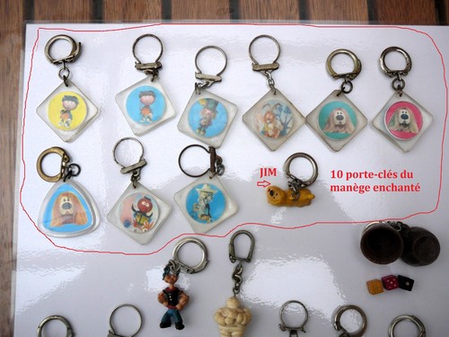 Porte clés sur - porte-clés, manège