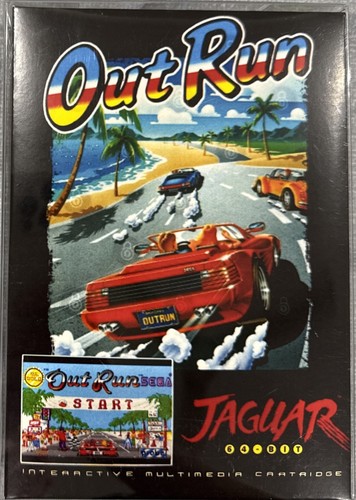 Atari jaguar outrun cartridge - atari,