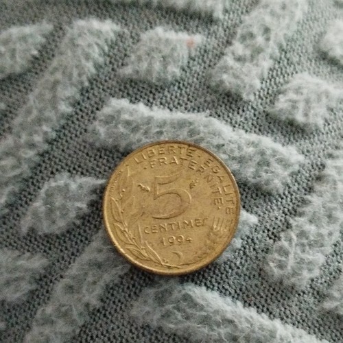 Pièce france centimes - 5,