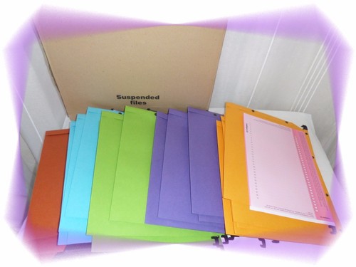 Lot dossiers suspendus - lot,