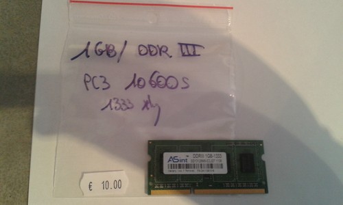 Barette mémoire giga ddr3 - ddr3,