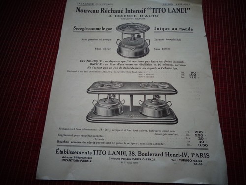 Pub rechaud tito - , landi