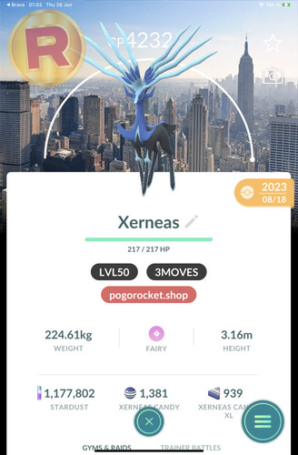 Xerneas nyc background - xerneas,