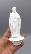 Ancien Bénitier à suspendre Biscuit début XXème