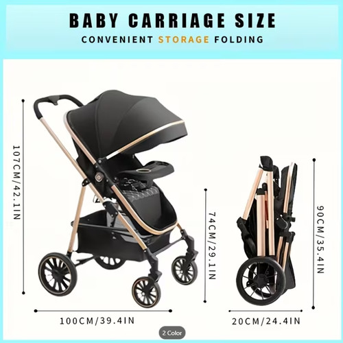 Luxury baby stroller - 1,