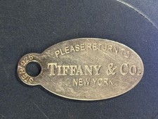 Please Return To Tiffany & Co. Argent 925 Silver Sterling New York