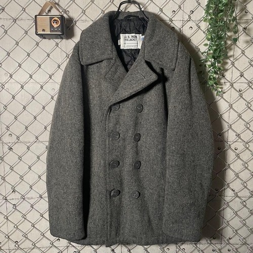 Schott pea coat quilted - schott, double