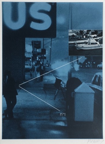 Jacques monory sérigraphie - jacques,