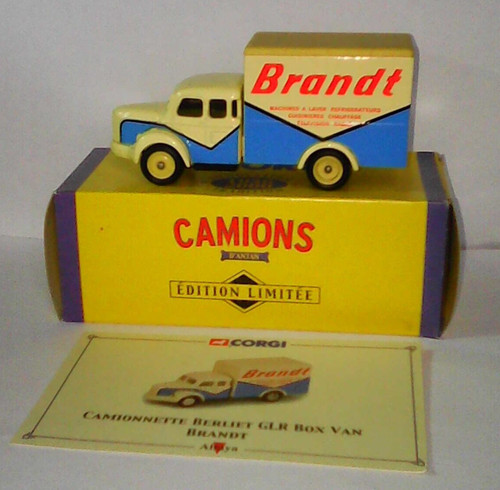 Camions antan corgi berliet - d,