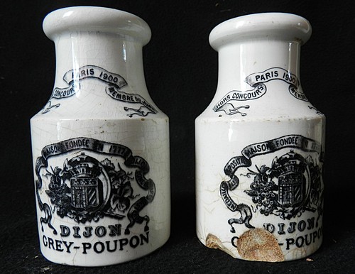 Grey poupon anciens pots - anciens,