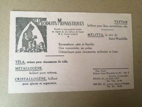 Ancien buvard publicitaire - buvard,