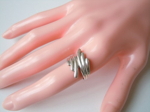 Bague argent sterling 925 - argent,