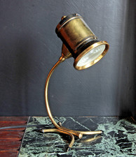 Originale Lampe Cocotte Vintage Déco Steampunk Lentille type Fresnel