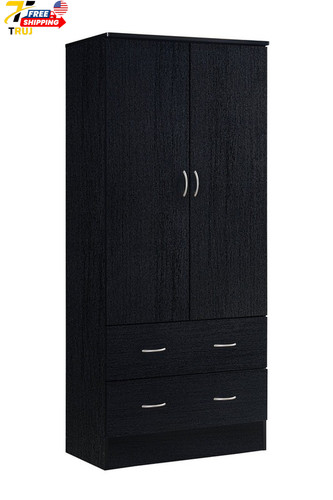 Door armoire with drawers - 2,