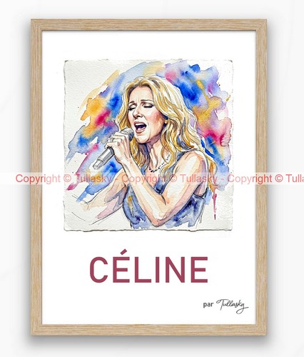 Affiche céline - affiche,