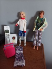 lot 2 poupées mannequins TBE