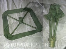 SUPPORT FILET CAMOUFLAGE TOILE DE TENTE  . jeep willys m201 GPW us ww2