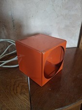 Ancienne Lampe Cube À Poser