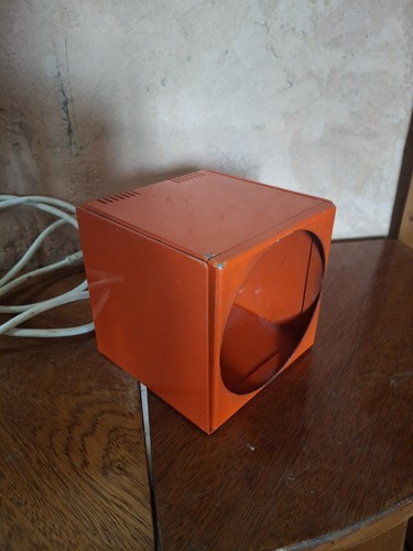 Ancienne lampe cube poser - lampe, À