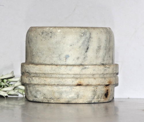 Bol rond marbre - rond, ancien