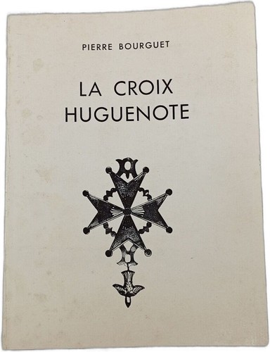Croix huguenote pierre - |,