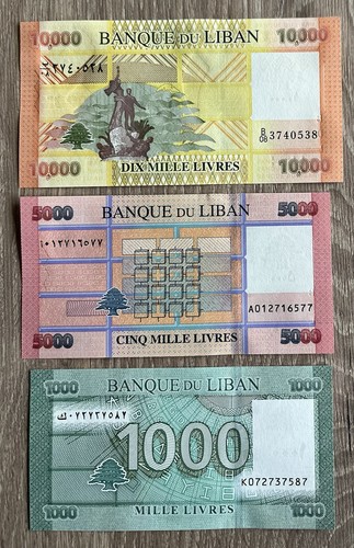 Liban lot billets - lot, 3