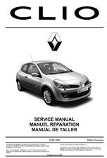CD Revue technique manuel atelier réparations  - Officiel Renault Clio 3