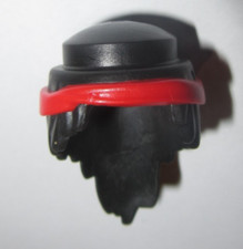 playmobil  cheveux pirate noir