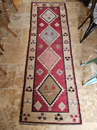 Tapis kilim fait main 240 - fait, –