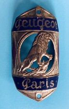 Plaque émaillée de Vélo /