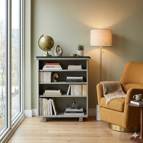 Petite bibliothèque vintage - bibliothèque,