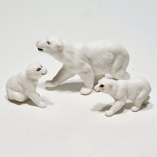 VEB PLAHO Marolin 1:32 animaux GROUPE OURS POLAIRES ours polaires et jeunes...