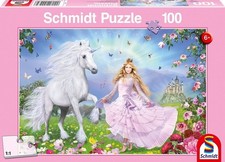 Puzzle 100 pièces - Princesse des Licornes