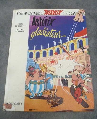 Asterix gladiateur livre - bd,