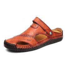 sandales homme cuir véritable