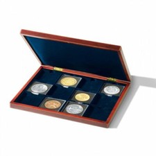 Coffret Numismatique VOLTERRA UNO pour 12 pièces en QUADRUM XL / etuis carton XL