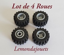 4x Roues Lego 6014bc01 Pneus