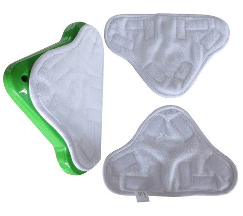 3pcs microfibre steam mop - microfibre,