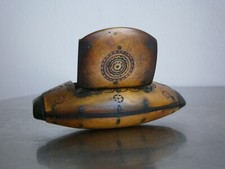 Tabatière Corne gravé c-1900