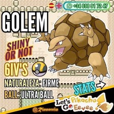 Golem compétitif « Shiny or
