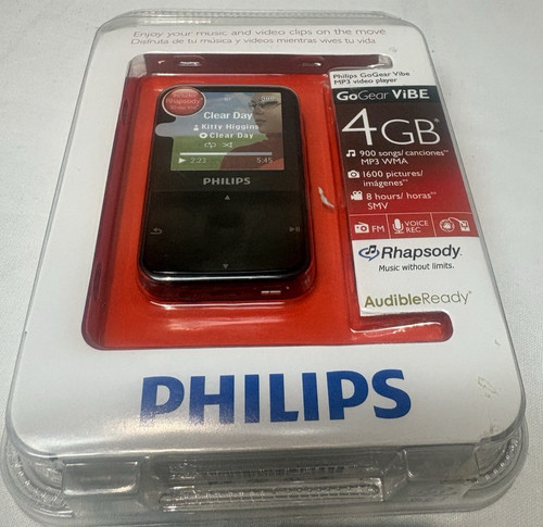 Philips gogear vibe 4gb mp3 - philips,