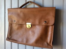 cartable LONGCHAMPS cuir camel graine .TBE.(/T/GO)