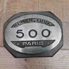 Matrice ancienne cercle