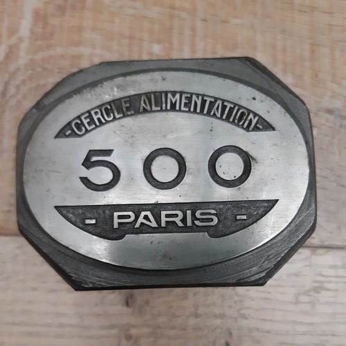 Matrice ancienne cercle