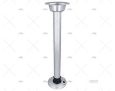 PIED TABLE AVEC BASE FLUSH HAUTEUR 700MM ALU ANODISE