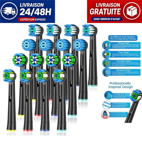 Têtes brosse dents - 16,