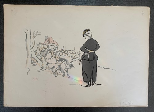 Lithographie sem femme - -,