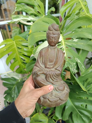 Statue bronze chinois - statue,