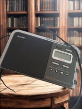 Radio vintage Sony ICF-M770SL FM SW ancienne, collection radio portable rétro